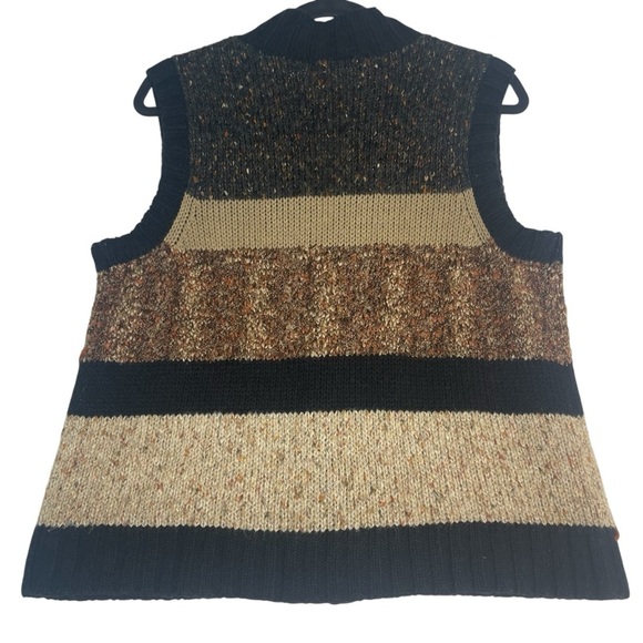 Christopher & Banks Multicolor Knit Vest. Size Petite Large *D0088 - Picture 2 of 4